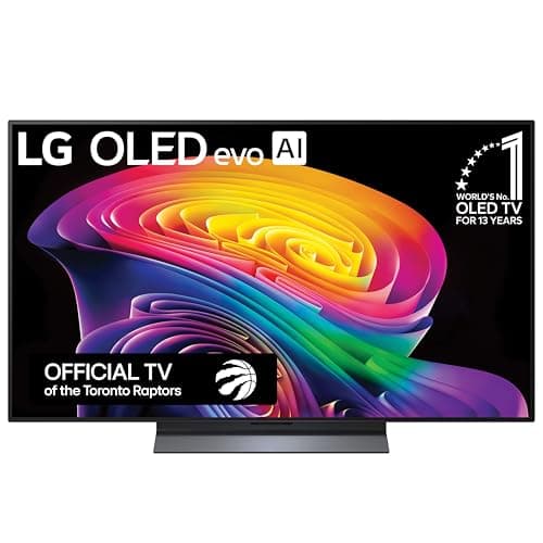 LG 48-Inch C6 OLED evo AI 4K Smart TV – α11 AI Processor Gen3, Up to 165Hz Refresh Rate, G-SYNC, FreeSync, Dolby Vision/Atmos, webOS, Alexa Built-in (OLED48C6PUA, 2026)