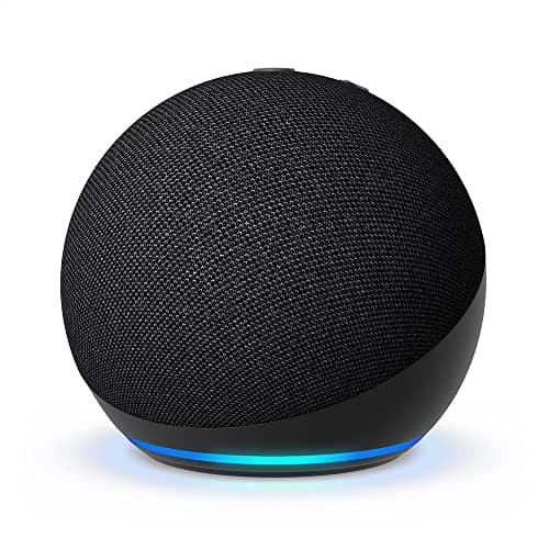 Amazon Echo Dot (newest model), Vibrant sounding Alexa speaker, Great for bedrooms, dining rooms and offices, Charcoal, with Alexa+ Early Access