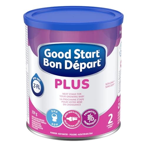 GOOD START PLUS 2 Powder Baby Formula, For Babies 6 months plus, Added Iron & Calcium, With DHA, Probiotics and 2'-FL, 359g