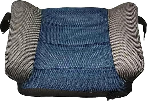 Children's Booster Seat Car, Inflatable Child Car Booster Seat - Quick Mouth Inflation, Portable Mesh Design For Travel - Blue, 14.57x19.29inch