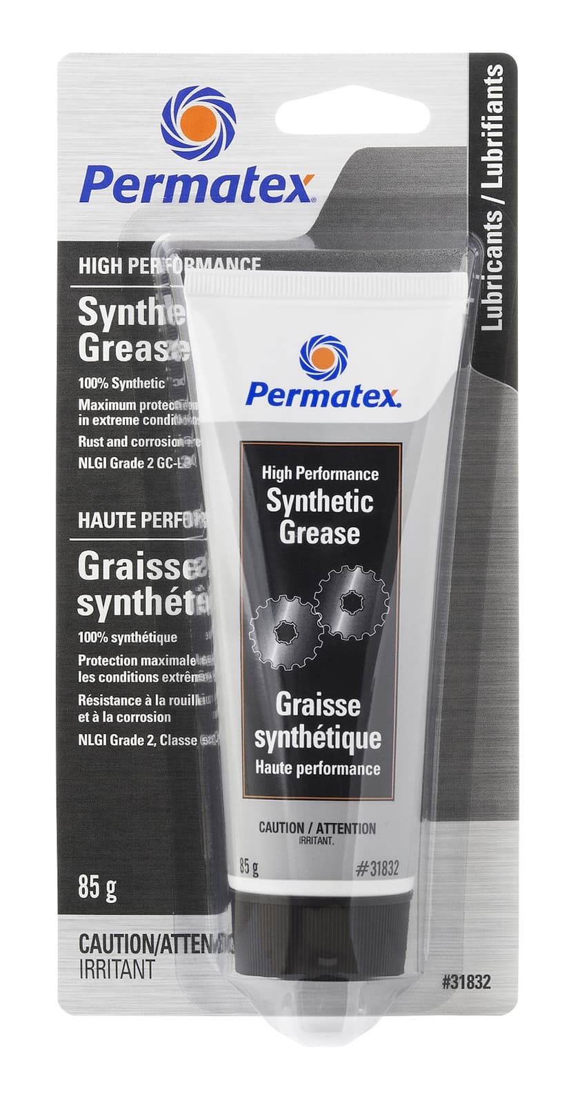 Permatex® 31832 High-Performance, Multi-Purpose Synthetic Grease, Tube, 85-g