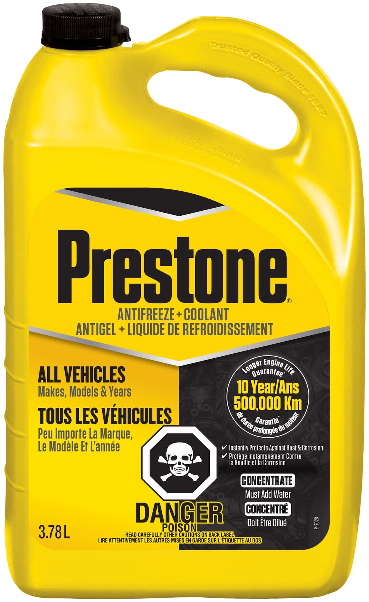 Prestone® All Vehicles Concentrated Anti-Freeze/Coolant with Cor-Guard 3.78-L