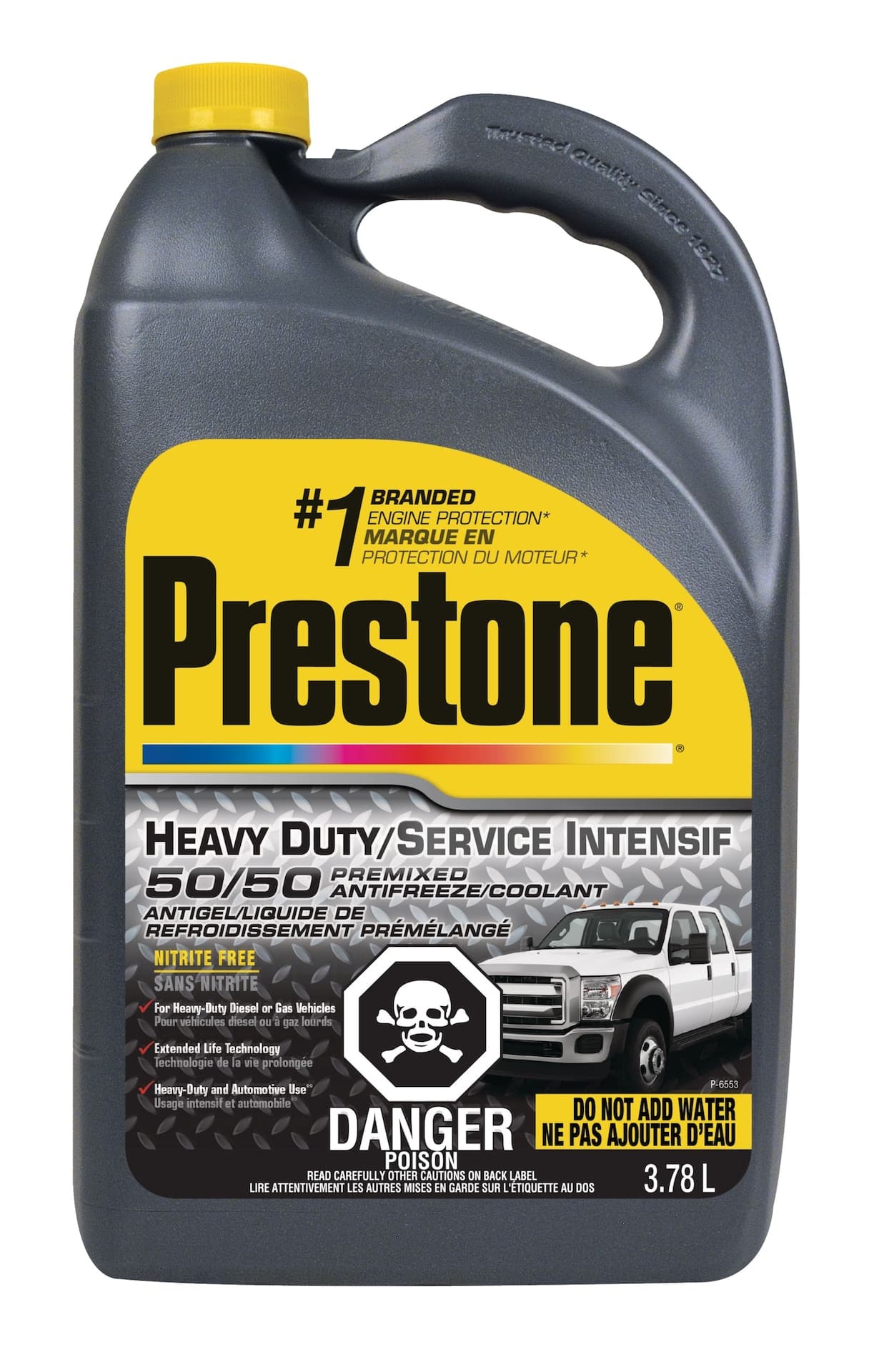Prestone® Heavy-Duty 50/50 Premixed Antifreeze/Coolant, 3.78-L