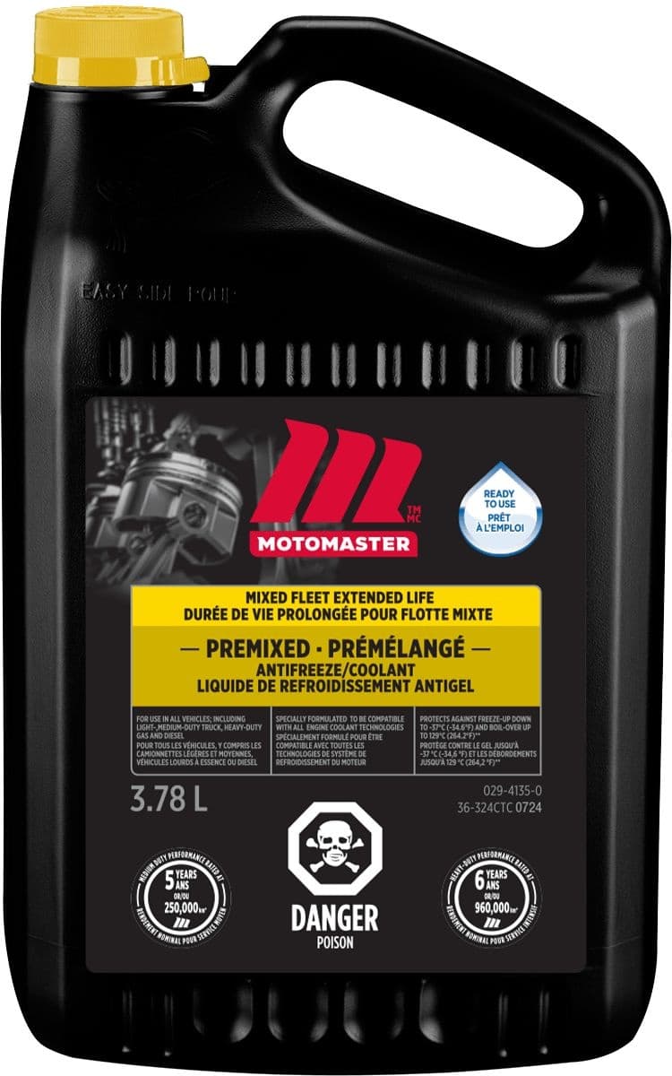 MotoMaster Mixed Fleet Premixed Coolant, 3.78-L