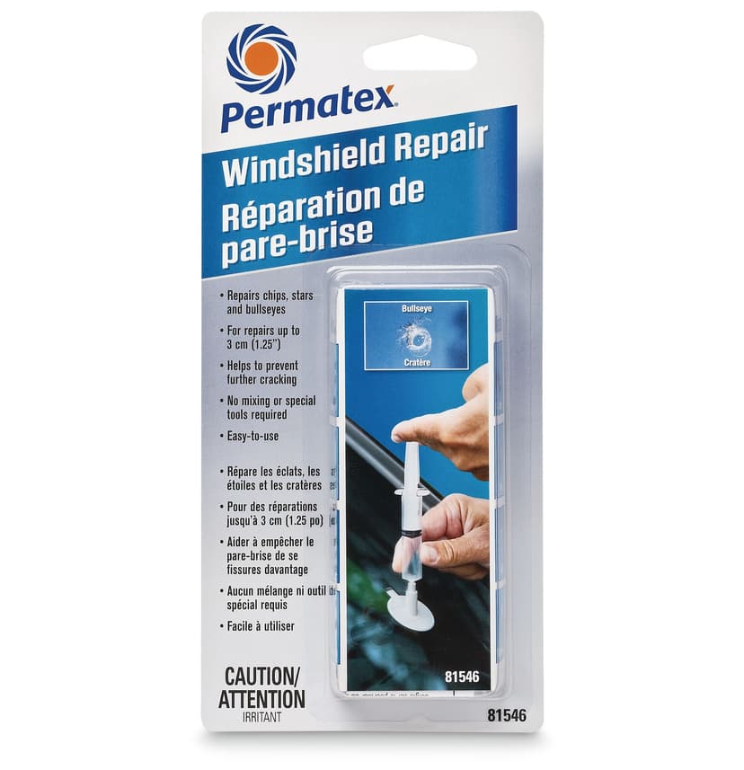 Permatex® Bullseye Windshield Repair Kit, 0.75-mL