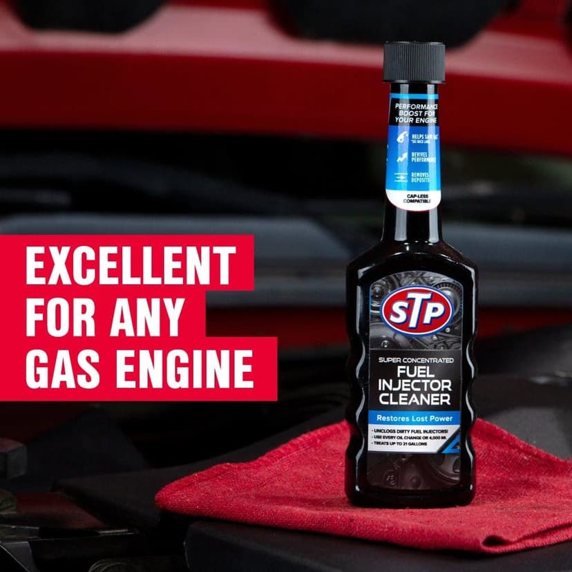 STP Super Concentrated Fuel Injector Cleaner, 2-pk, 155-mL