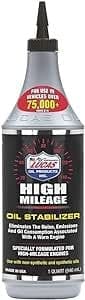 Lucas High Mileage Oil Stabilizer, 946-mL