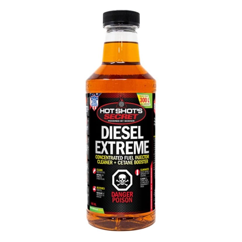 Hot Shots P040432ZF Diesel Extreme Concentrated Fuel Injector Cleaner & Cetane Booster, 950-mL