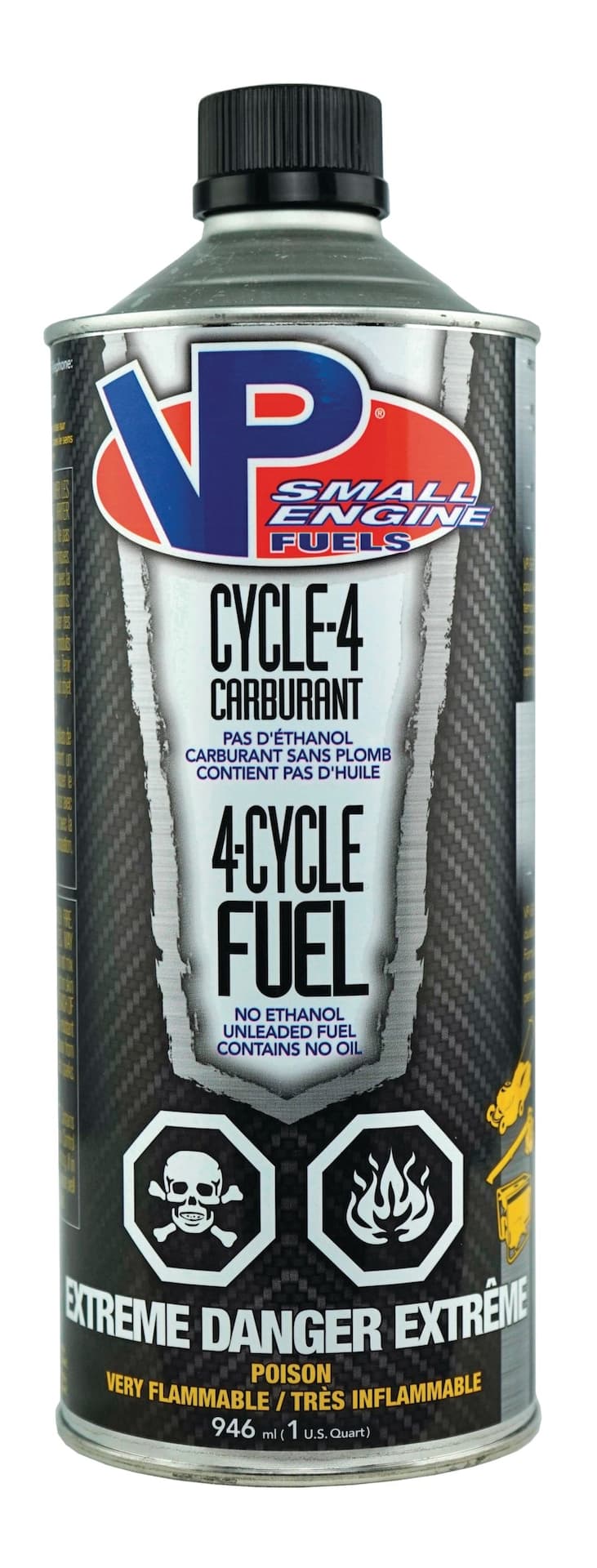 VP Racing Small Engine 4-Cycle Fuel, Ethanol-Free, 946-mL