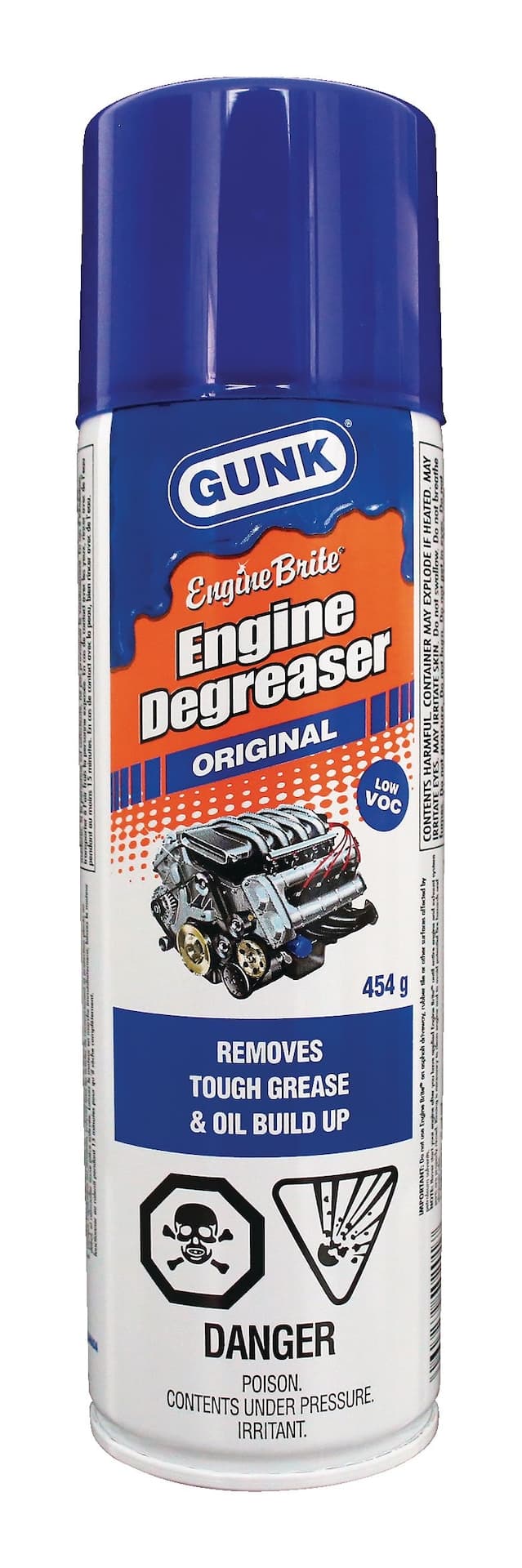 Gunk Original Engine Brite Degreaser, 454-g