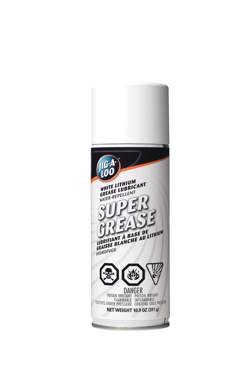 JIG-A-LOO White Lithium lubricating Super Grease, 311-g
