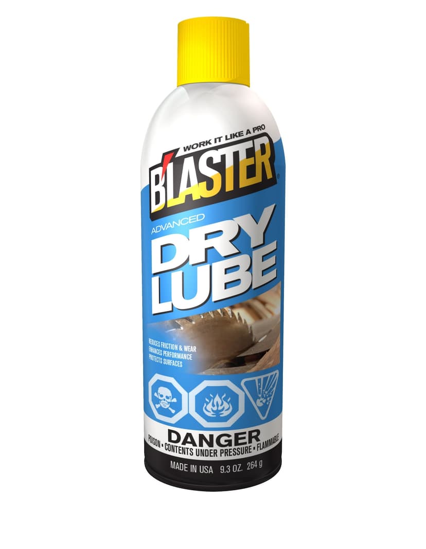 Blaster Advanced Dry Lube Spray Lubricant, 264-g