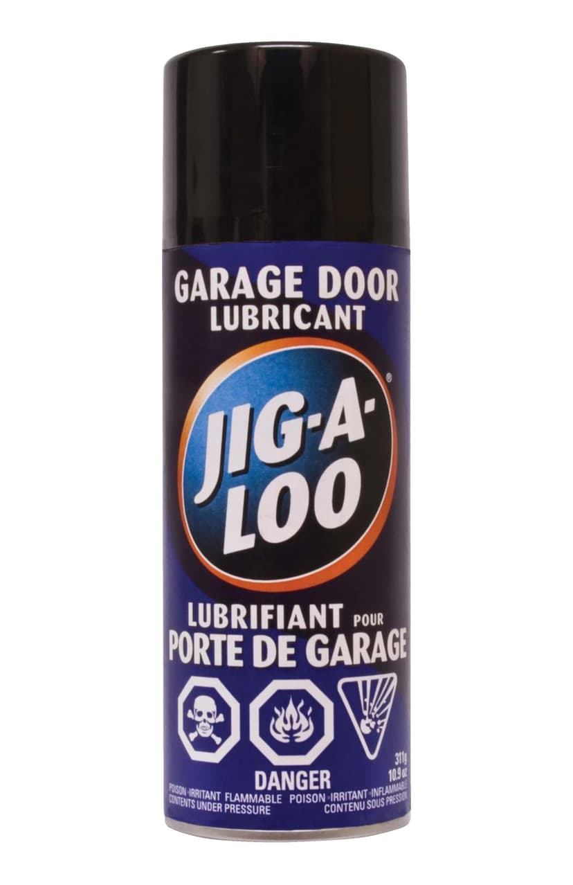 JIG-A-LOO All-Season, Dry Film, Garage Door Lubricant , 311-g