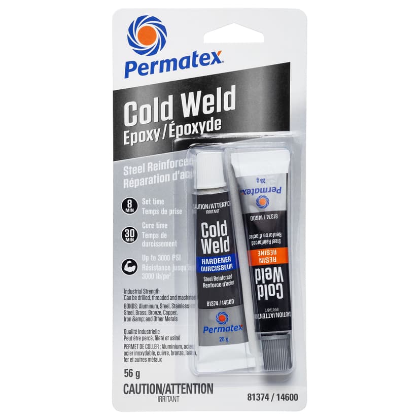 Permatex® Original Cold Weld Steel Reinforced Epoxy, 2 x 28-g