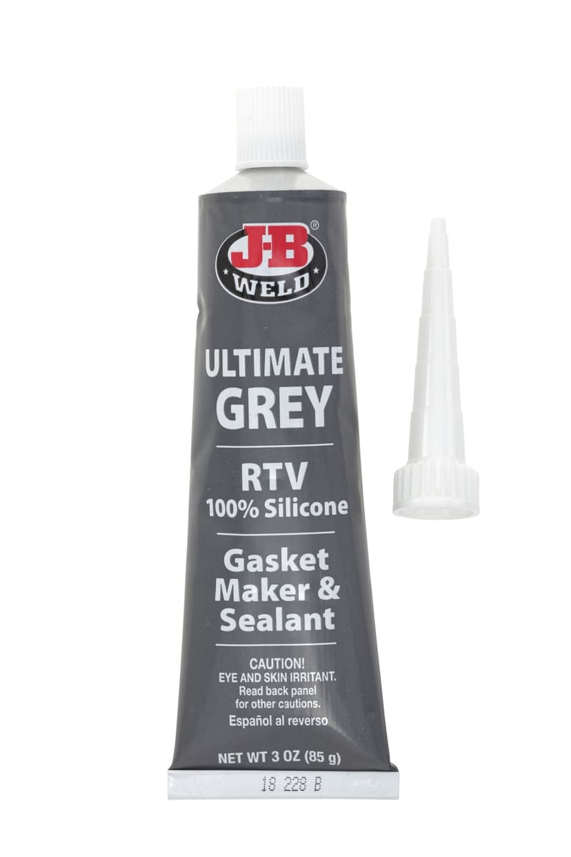 J-B Weld 32327 Ultimate Grey Gasket Maker & Sealant, 3-oz