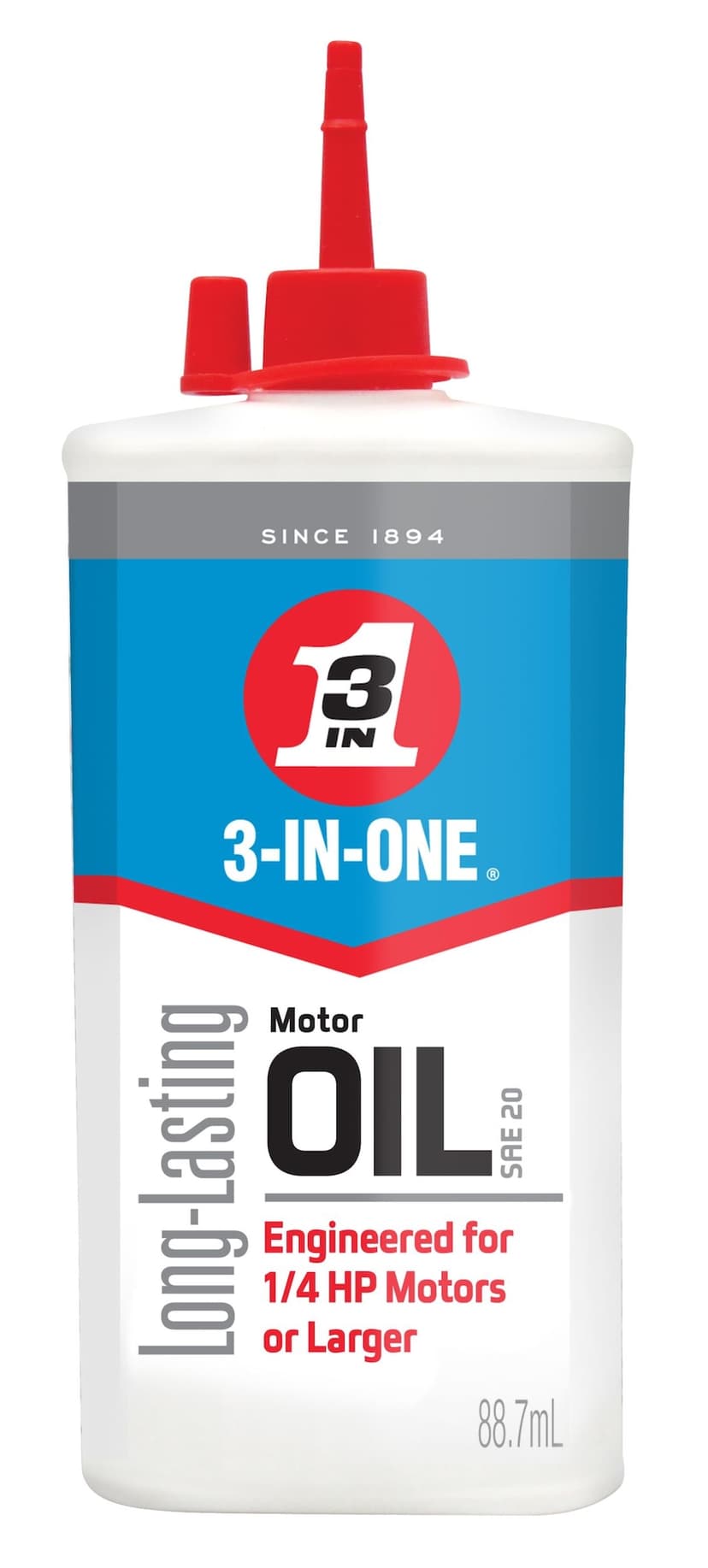 3-In-One Electronic Motor Oil, 88-mL