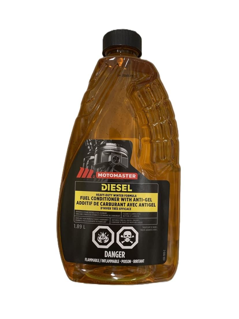 MotoMaster Heavy-Duty Winter Formula Fuel Conditioner with Anti-Gel, 1.89-L