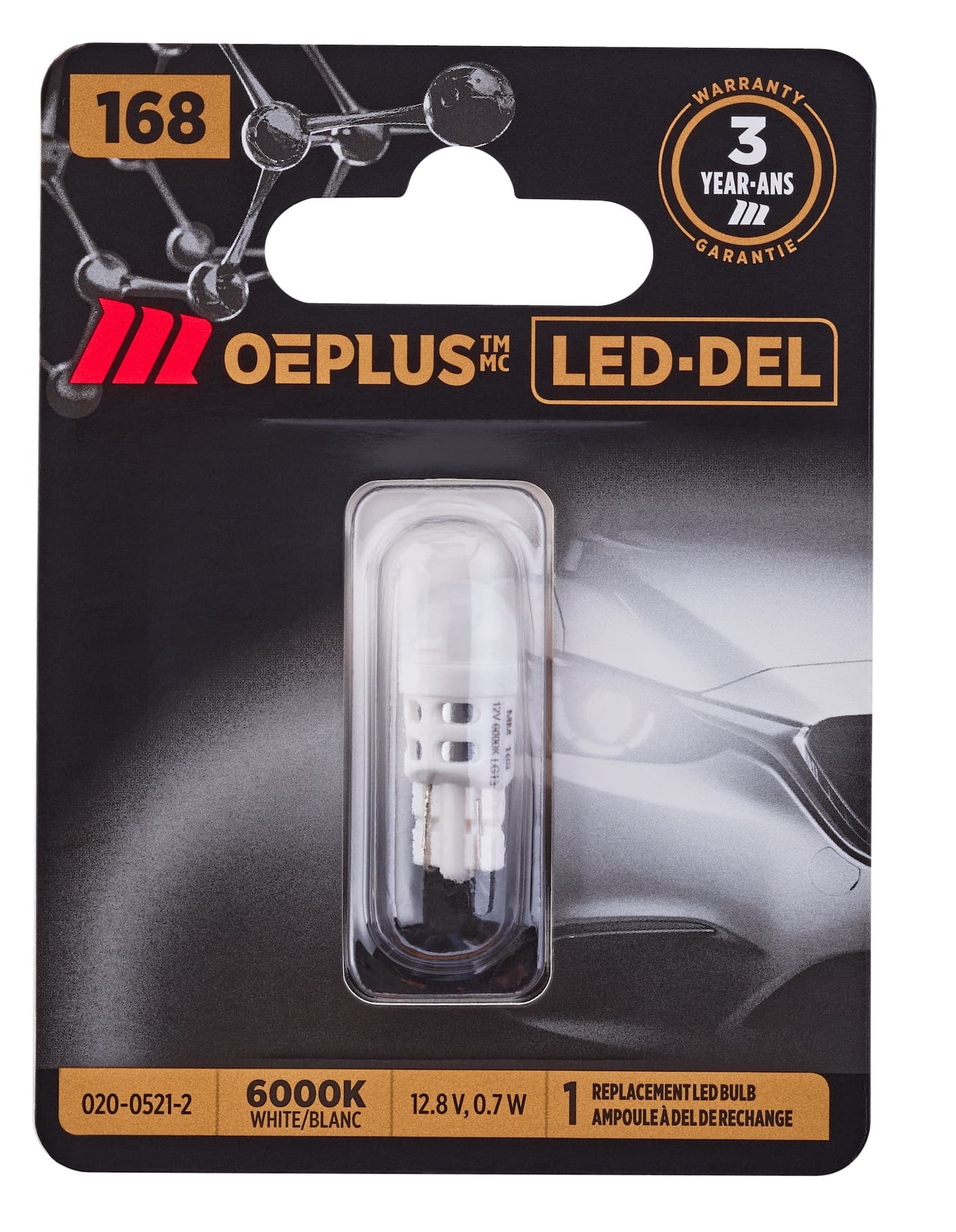 MotoMaster 168 OEPLUS® LED Mini Bulb, 1-pk