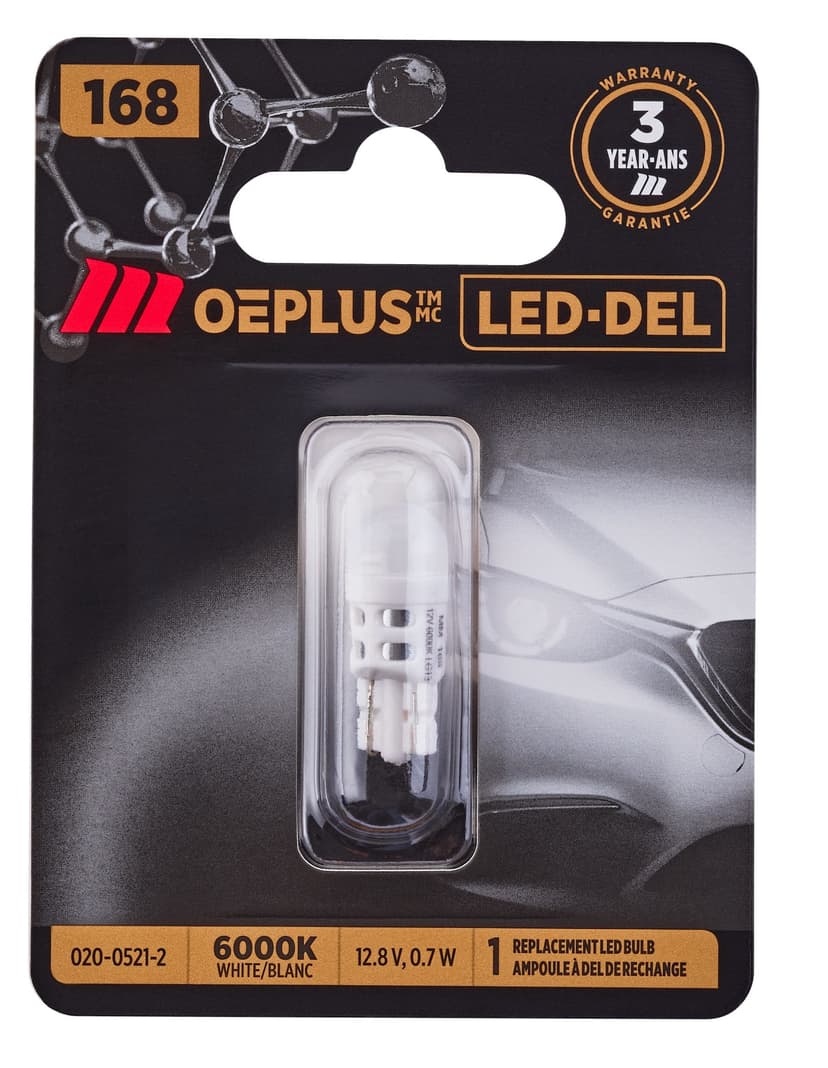 MotoMaster 168 OEPLUS® LED Mini Bulb, 1-pk