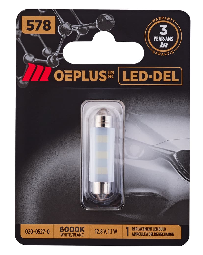 MotoMaster 578 OEPLUS® LED Mini Bulb, 1-pk