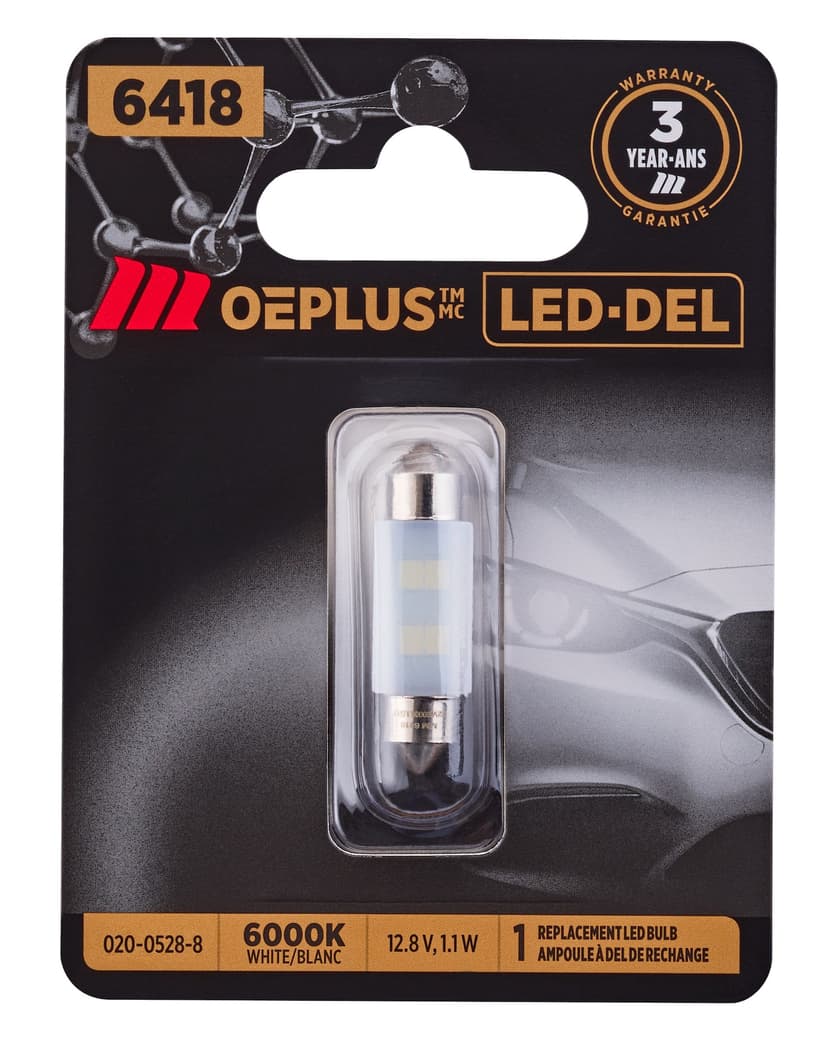 MotoMaster 6418 OEPLUS® LED Mini Bulb, 1-pk