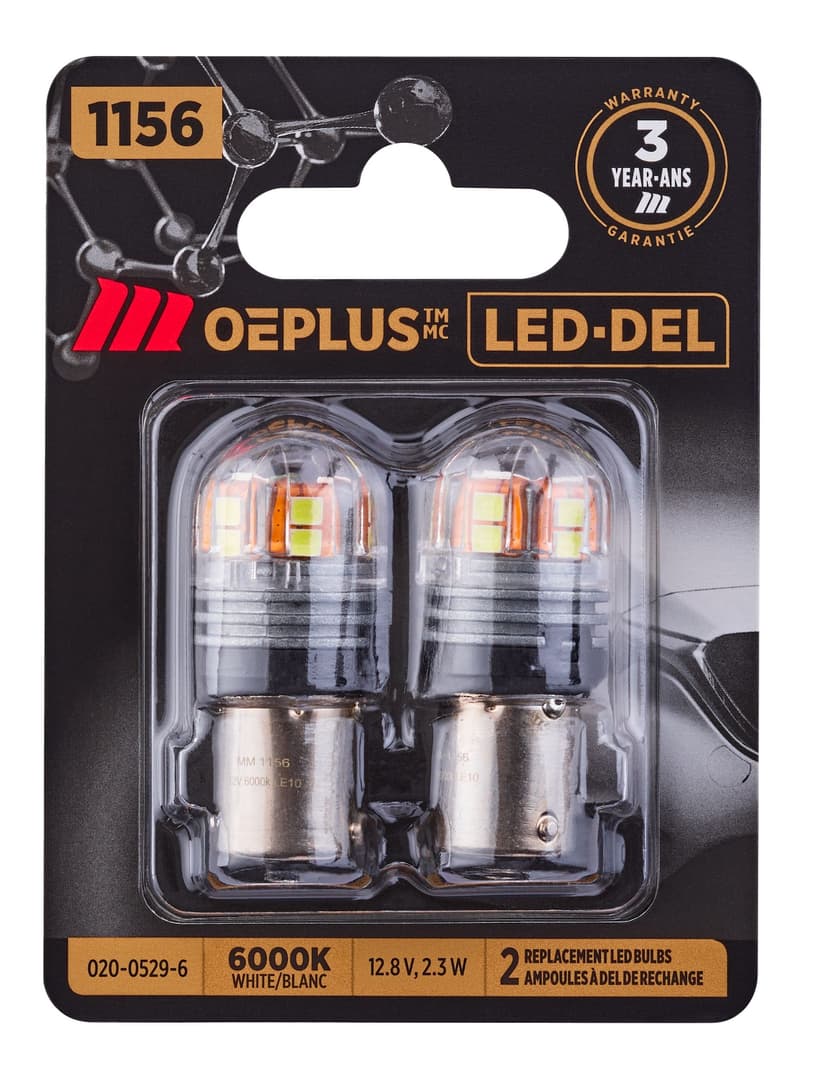 MotoMaster 1156 OEPLUS® LED Mini Bulbs, 2-pk