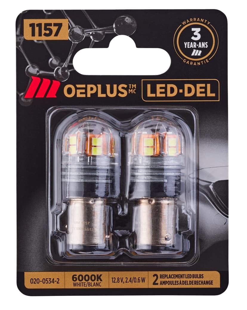 MotoMaster 1157 OEPLUS® LED Mini Bulbs, 2-pk