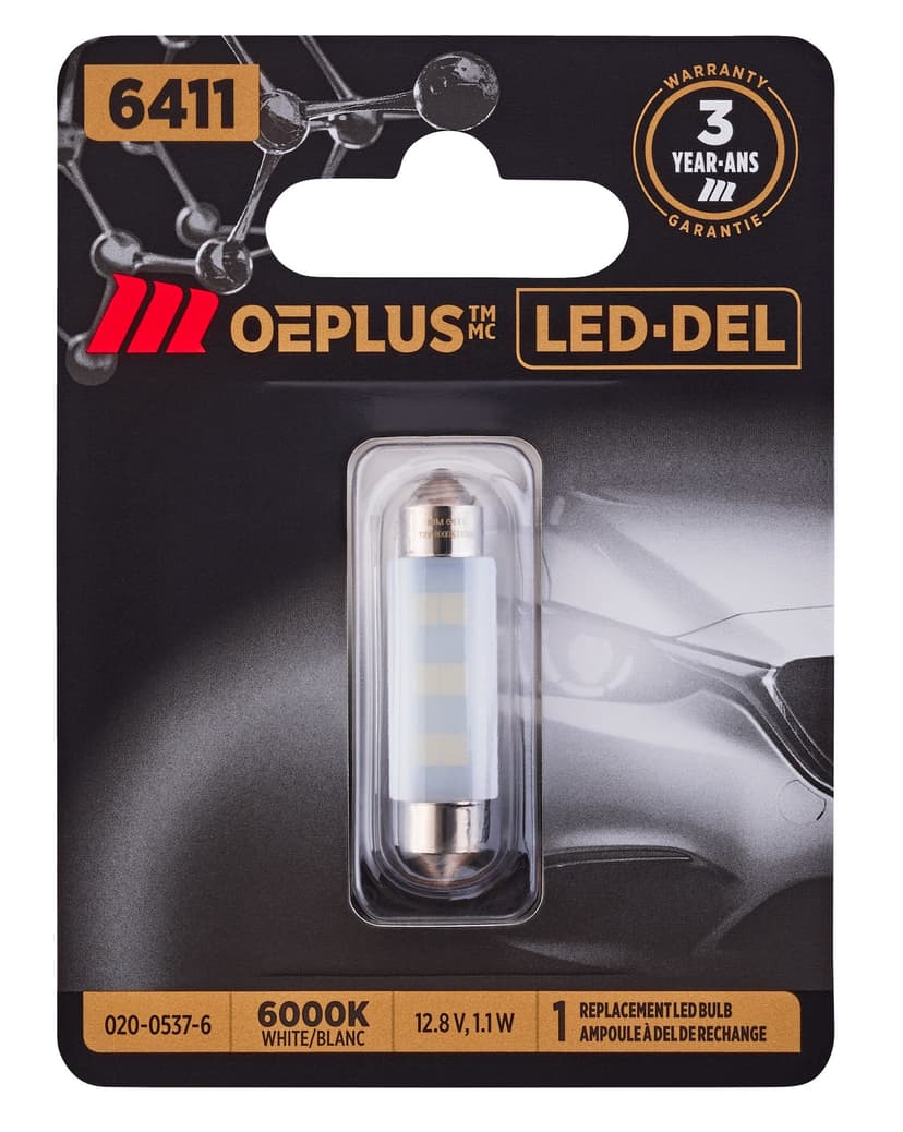 MotoMaster 6411 OEPLUS® LED Mini Bulb, 1-pk