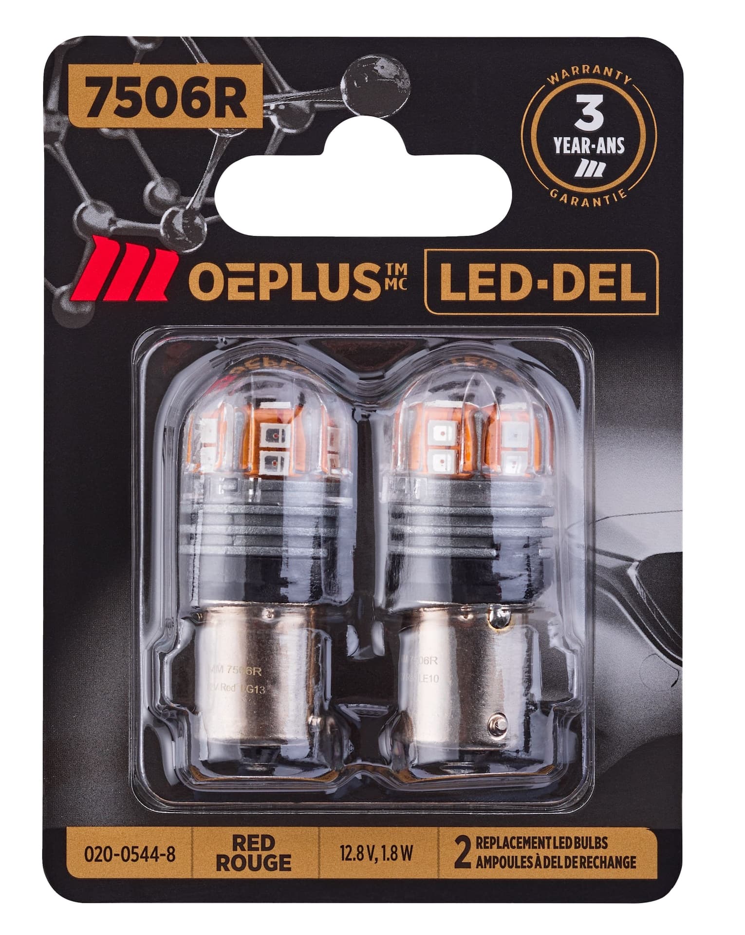MotoMaster 7506R OEPLUS® LED Mini Bulbs, 2-pk