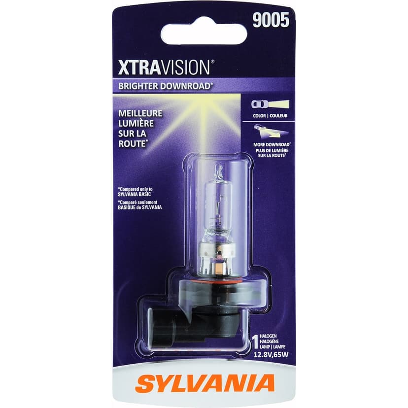 Sylvania 9005 XtraVision® Halogen Headlight Bulb, 1-pk