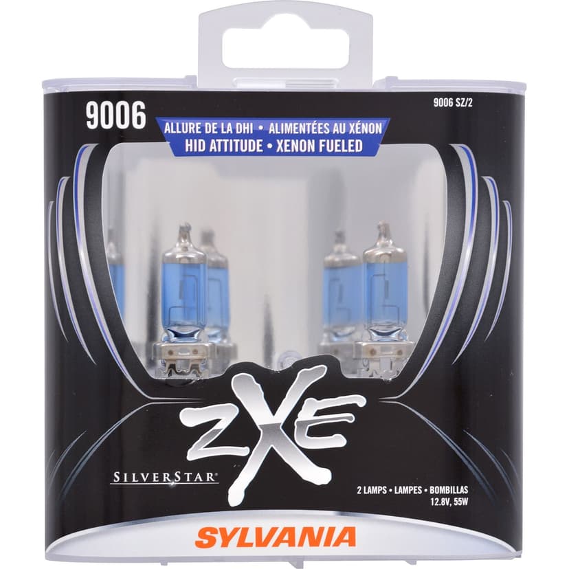 Sylvania 9006 SilverStar® zXe Halogen Headlight Bulb, 2-pk