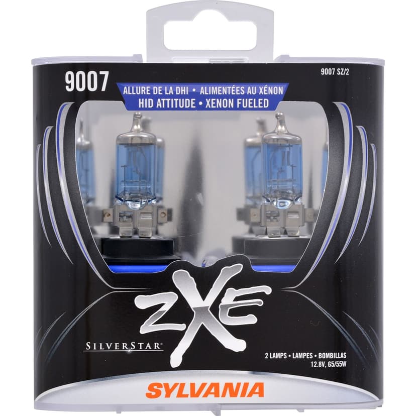 Sylvania 9007 SilverStar® zXe Headlight Bulb, 2-pk