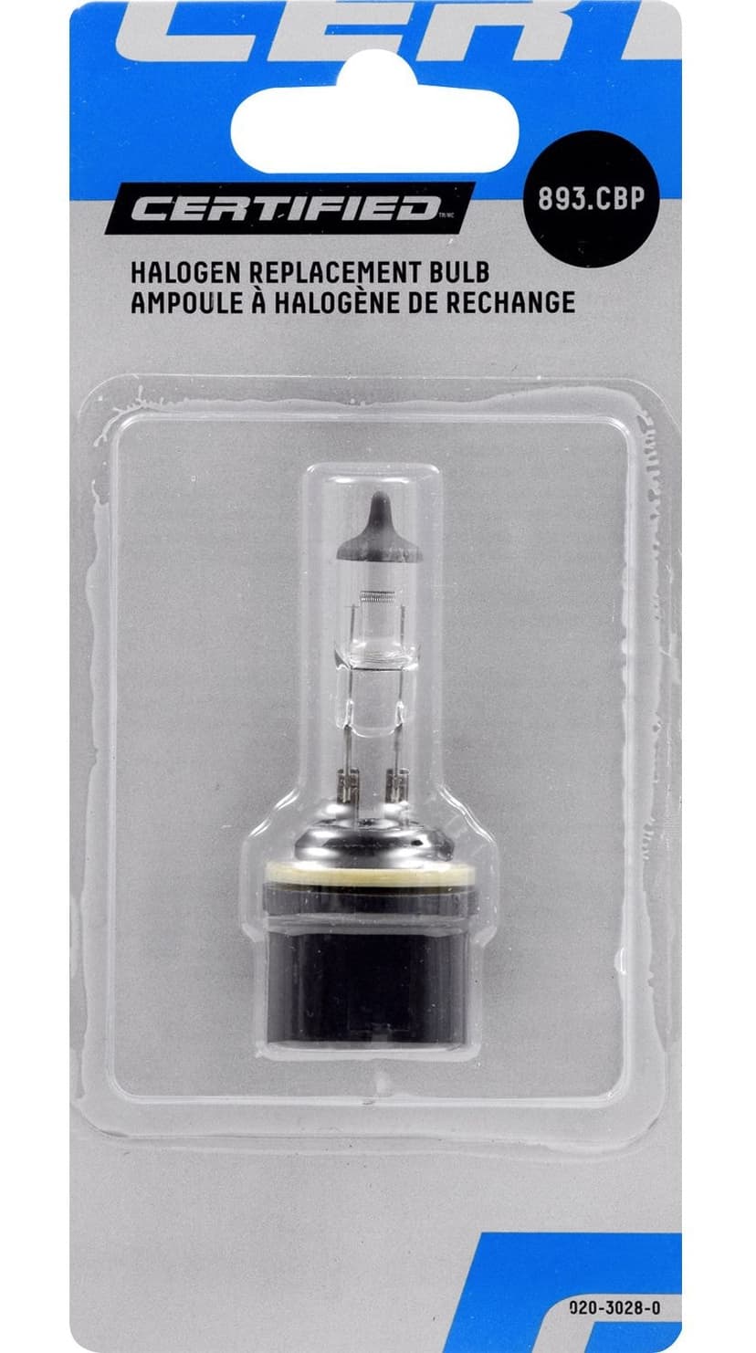 893 Certified Fog Light Bulb, 1-pk