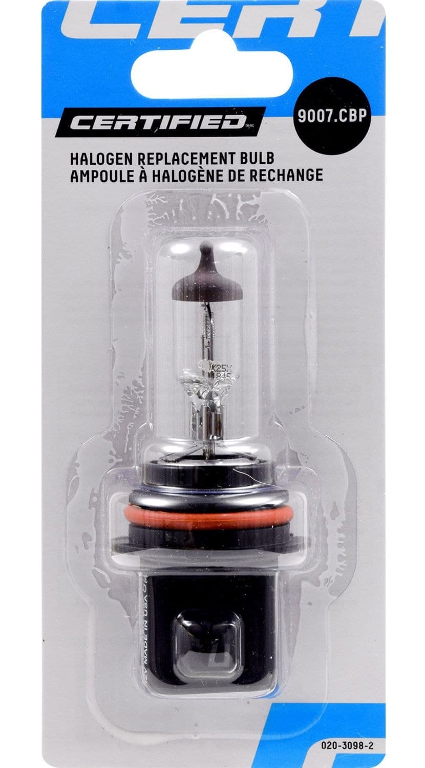 9007 Certified Halogen Headlight Bulb, 1-pk