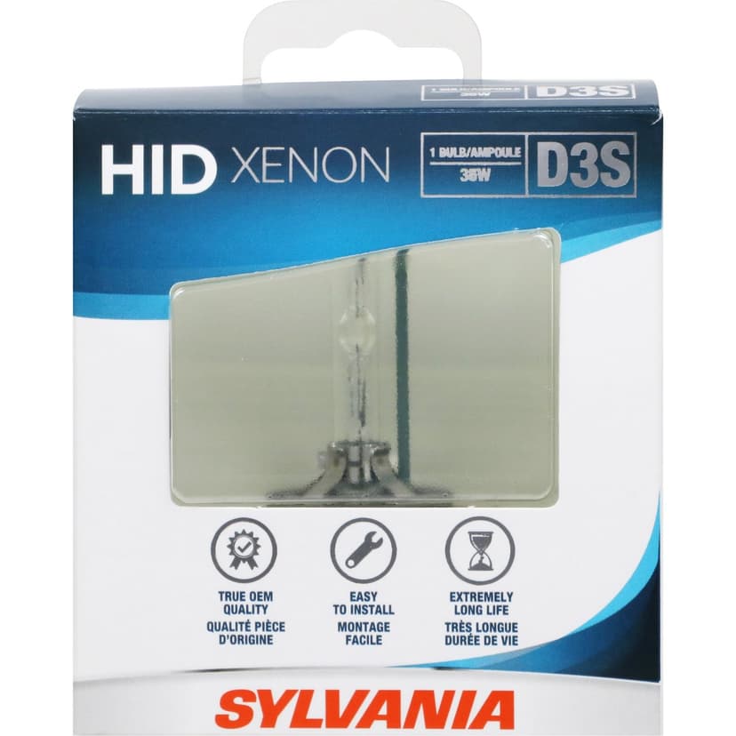 Sylvania D3S HID Headlight Bulb, 1-pk