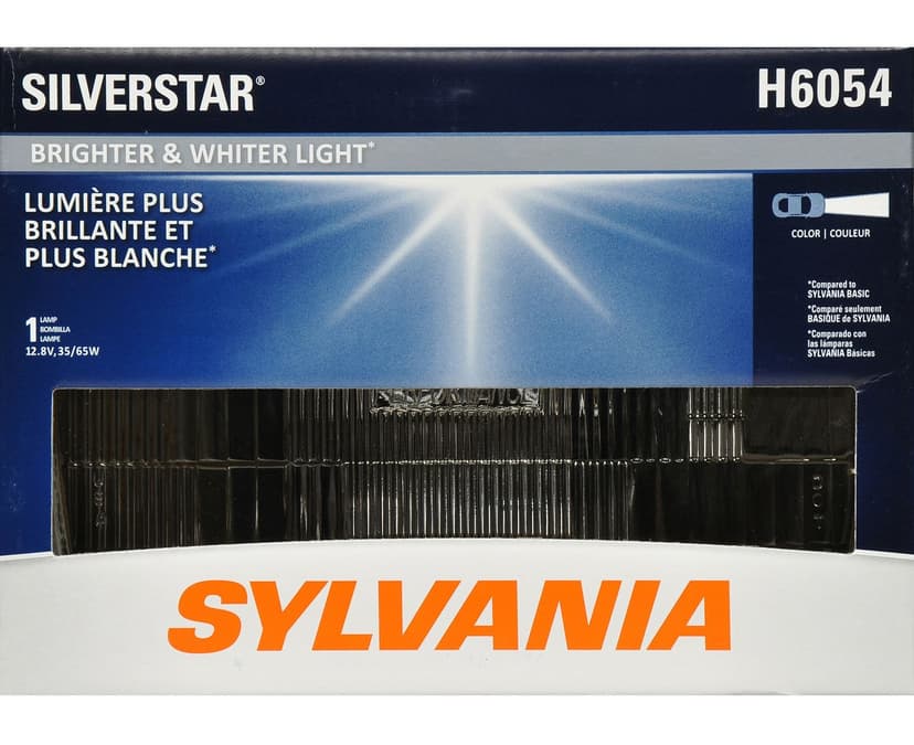 Sylvania SilverStar® Sealed Beam Headlight, H6054, 1-pk