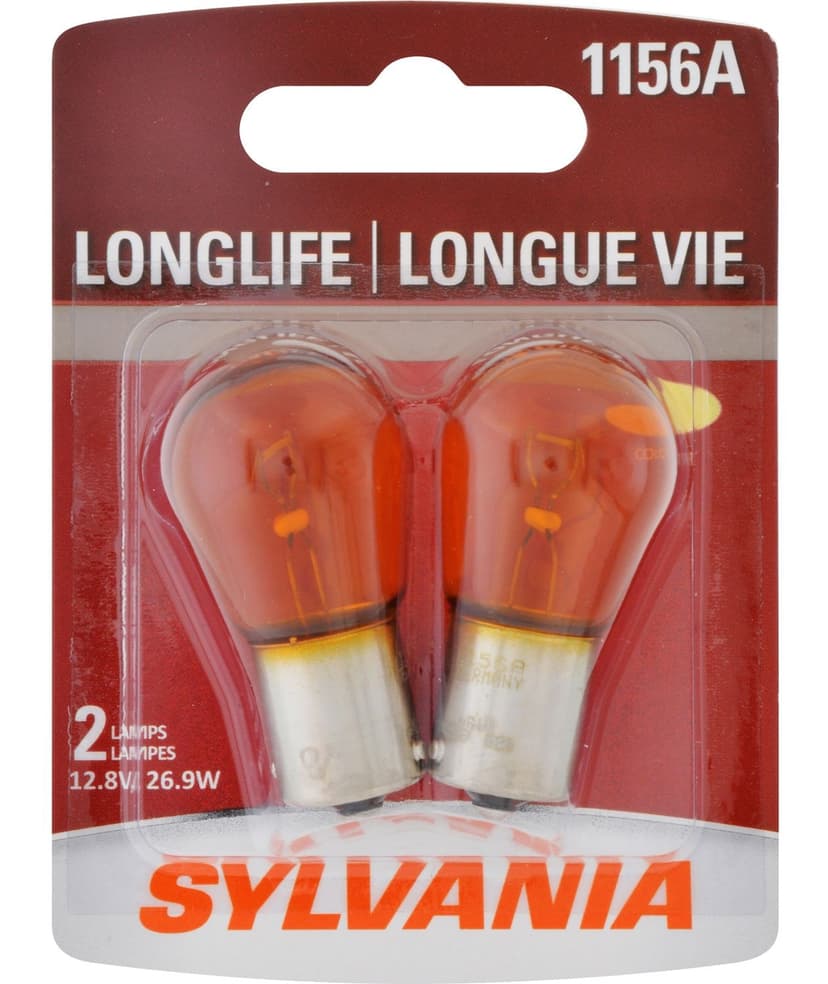 1156A Sylvania Long Life Mini Bulb, 2-pk