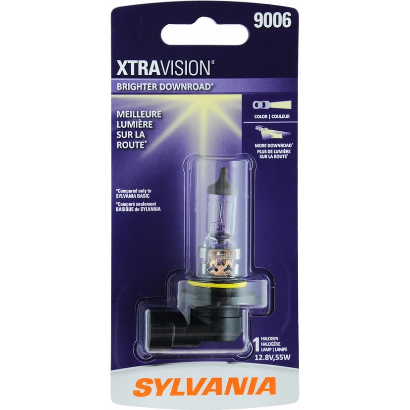 Sylvania 9006 XtraVision® Halogen Headlight Bulb, 1-pk