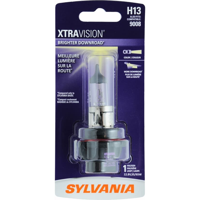 Sylvania H13 Halogen Headlight Bulb, 1-pk
