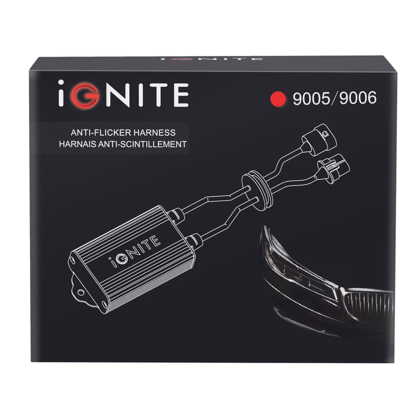 9005/9006 Ignite Anti Flicker/LED Headlight Harness