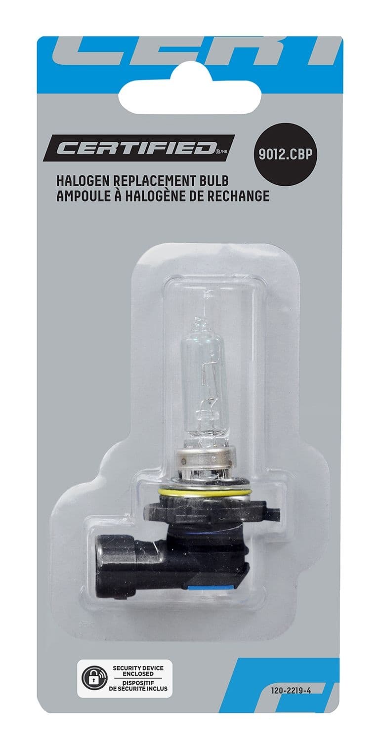 9012 Certified Halogen Headlight Bulb, 1-pk