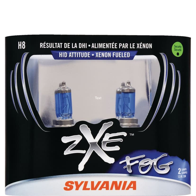 H8 Sylvania SilverStar® zXe Fog Light Bulb, 2-pk
