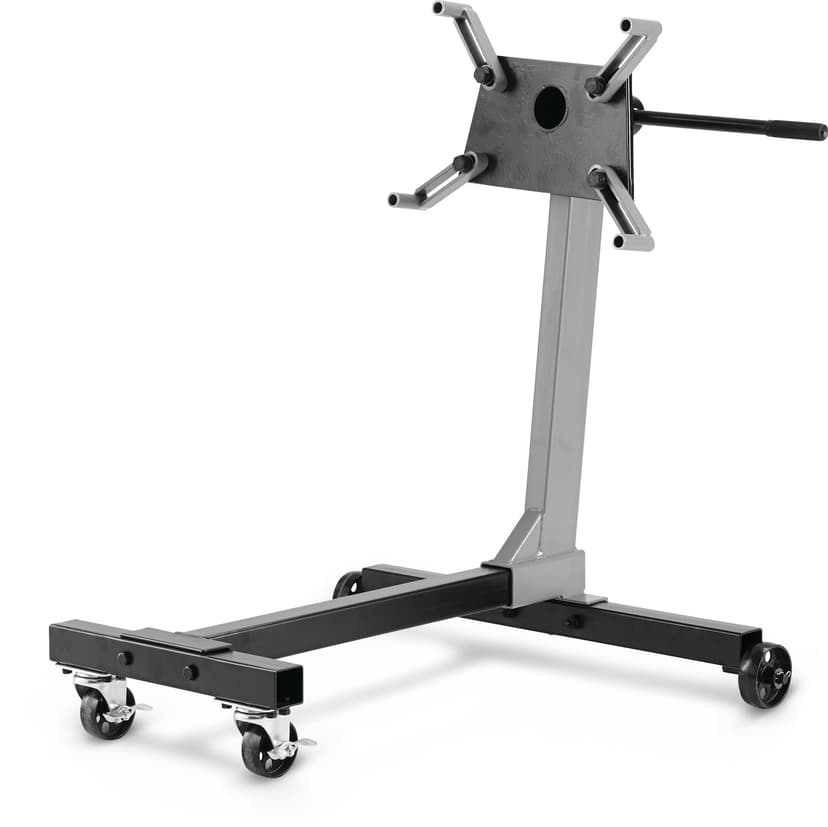 Maximum Heavy-Duty Steel Rotating Engine Stand, 1000-lb Capacity