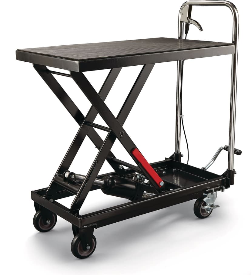MotoMaster Rolling Lift Cart w/ Adjustable Height, 500-lb