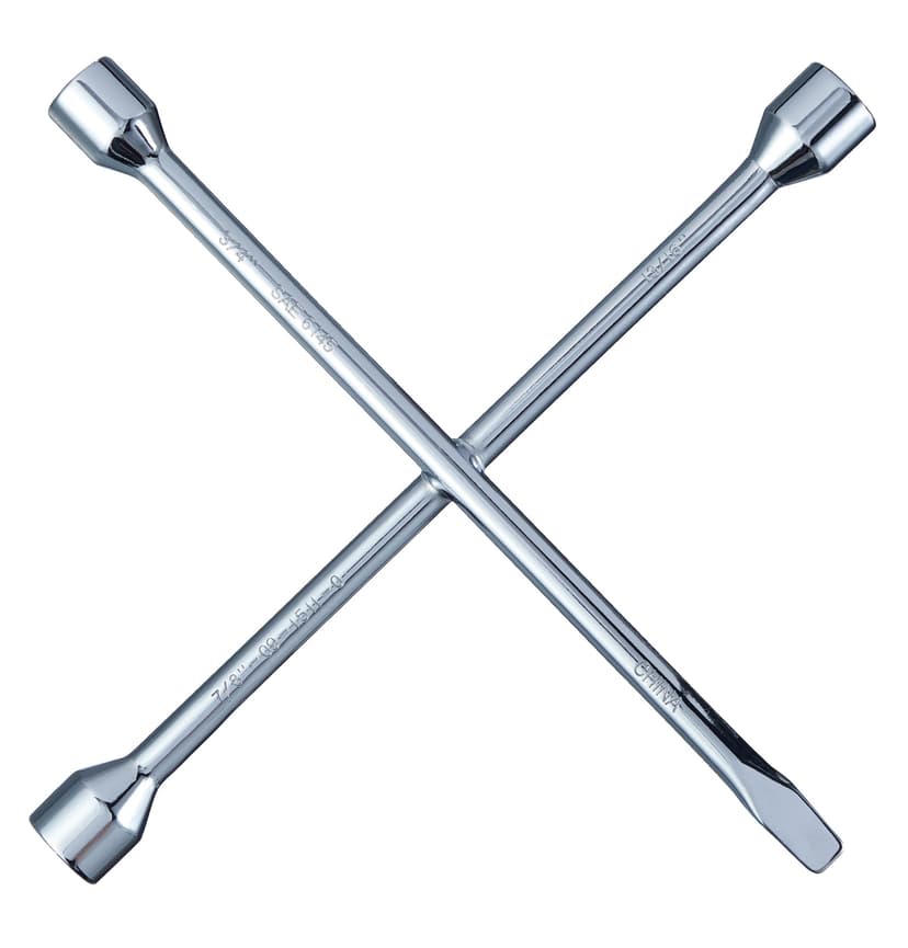 Certified 3-Way Lug Wrench, SAE, 14-in