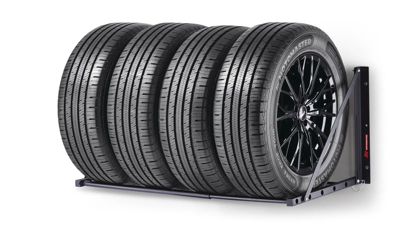 MotoMaster Foldable Tire Rack 300-lb