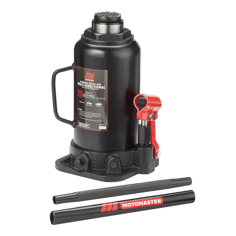MotoMaster Multi-Directional Hydraulic Bottle Jack, 20-Ton