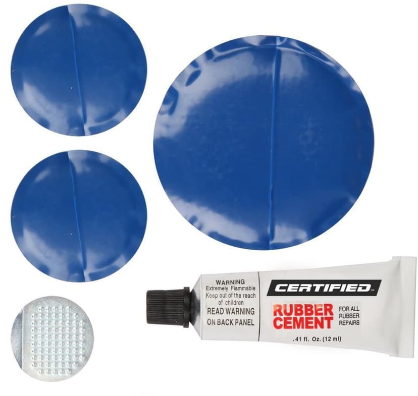 Certified Heavy-Duty Radial Tire Patch Kit w/ Rubber Cement