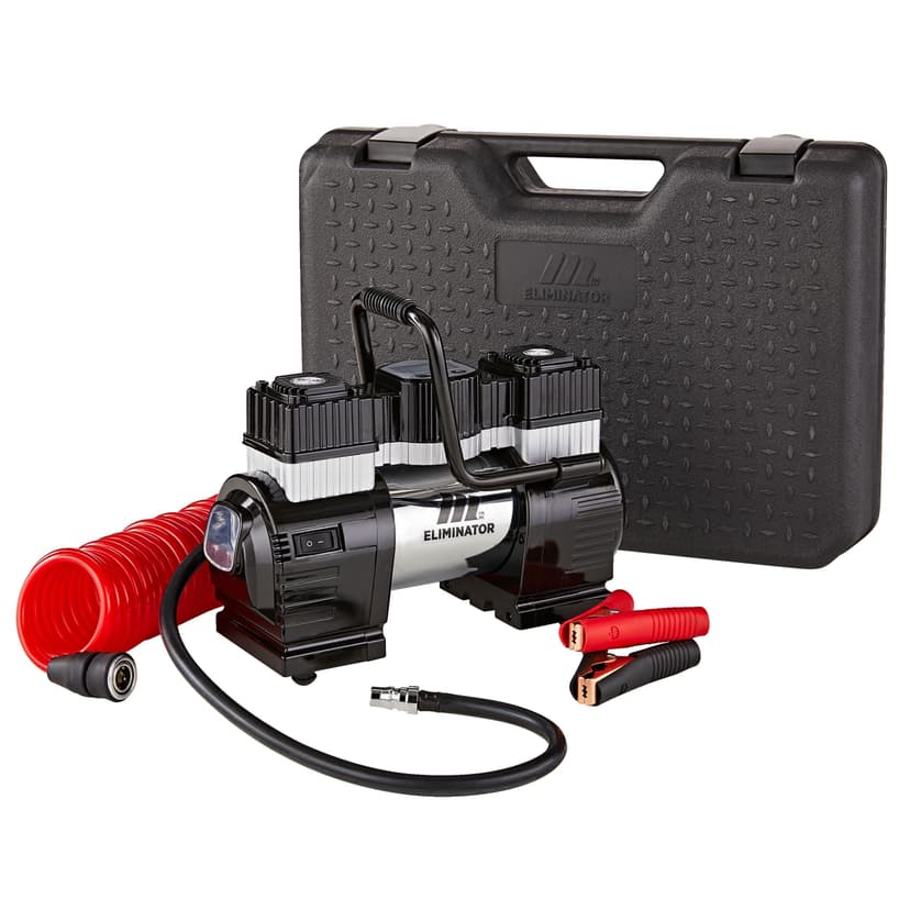 MotoMaster Eliminator Heavy-Duty 12 Volt Air Compressor / Tire Inflator, 2 Min
