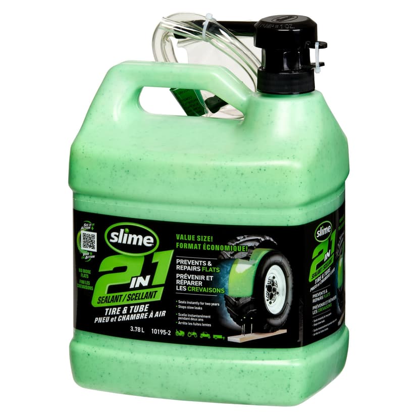 Slime® 2-in-1 Tire and Tube Sealant, 3.78 L